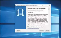  ??  ?? Pas de IIS, pas de SQL Server, Project Honolulu est un simple exécutable à lancer sur le PC d’administra­tion ou le serveur passerelle.