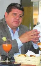  ?? APOLONIA AMAYO ?? Alejandro Ramírez González.