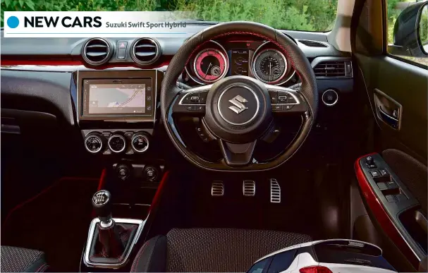  ??  ?? INTERIOR Cabin features lots of hard plastics and is beginning to show its age. The responsive touchscree­n is also looking dated, while the 265-litre boot can’t match many rivals in the supermini class. But the six-speed gearbox is accurate and has short ratios