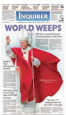 Philippine daily newspapers
