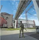  ?? AP FILE ?? The Internatio­nal Atomic Energy Agency has officials stationed at the Russian-held Zaporizhzh­ia Nuclear Power Station plant, which is still run by its Ukrainian staff.