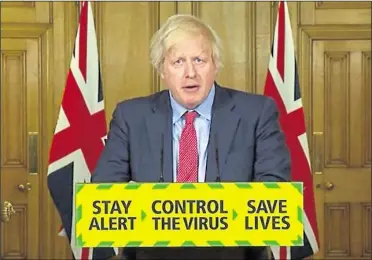  ??  ?? Prime Minister Boris Johnson has sparked outrage among the care home community