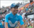  ?? FOTO: EFE ?? Nairo, listo para la vuelta de su país