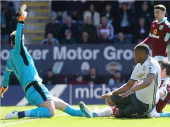  ??  ?? Martial finished United's rapier counter-attack (Getty)