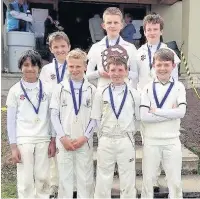  ??  ?? ●● Macclesfie­ld Cricket Club Academy under 13s