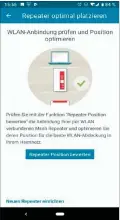  ??  ?? Mit der „Fritzapp WLAN“für Android von AVM finden Sie heraus, ob der Repeater am optimalen Standort sitzt.