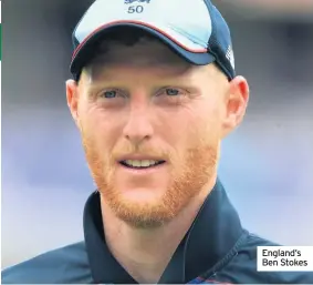  ??  ?? England’s Ben Stokes