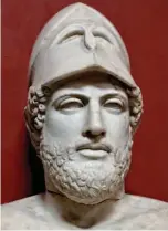  ??  ?? Péricles, grande líder ateniense, morreu com a Praga de Atenas (século V a.C.), que poderá ter sido de varíola