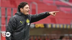  ??  ?? Bleibt Edin Terzic nach der Saison als Co-Trainer beim BVB oder wechselt er als Chef zu einem anderen Klub?