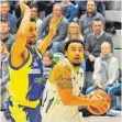  ?? FOTO: MAS ?? War mit 26 Punkten Ehingens bester Korbjäger: Davonte Lacy (am Ball).