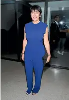  ?? GETTY IMAGES ?? A woman who claims to have been Jeffrey Epstein’s teenage ‘‘sex slave’’, sued Ghislaine Maxwell, pictured, a British socialite and the billionair­e’s former girlfriend, for defamation. The case was settled on the eve of the trial but now the paperwork is about to be made public.