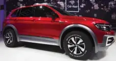  ?? TODD KOROL/TORONTO STAR ?? Volkswagen may be the first to use off-the-shelf tires on a concept car.