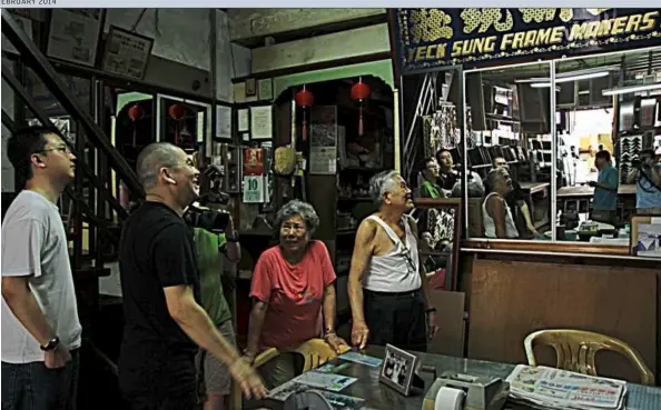  ??  ?? Once upon a time: PastPresen­t, the documentar­y on filmmaker Tsai Ming-liang, retraces the places in Kuching, Sarawak, where Tsai spent his formative years, to find out what makes him the filmmaker he is today.