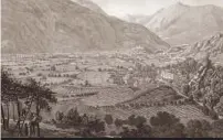  ??  ?? Bellinzona, anno 1815