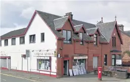  ??  ?? Incident Cambuslang’s Scott Stevenson lost the plot during the terrifying episode in Lomond Stores, Balloch