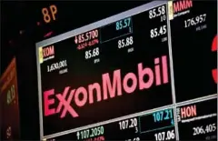  ?? NAGLE/BLOOMBERG MICHAEL ?? Besieged by court battles over its past positions on climate change, ExxonMobil has added a climate scientist to its board of directors.