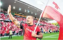  ?? Picture / Photosport ?? Tonga have reached the knockout stage for the first time.