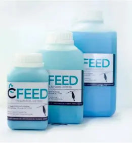  ??  ?? Above: CFeed’s solution offers 30 to 50 per cent better survival