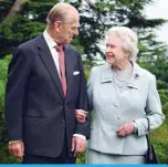  ??  ?? In this file photo taken in 2007 shows Britain’s Queen Elizabeth II and her husband, Britain’s Prince Philip, Duke of Edinburgh (left) walking at Broadlands, Hampshire, earlier in the year. —AFP photos