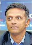  ?? ?? Rahul Dravid. PTI