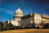  ?? DREAMSTIME/TNS ?? The United States Capitol in Washington, D.C.