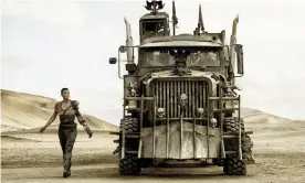  ?? ?? Charlize Theron as Imperator Furiosa in Mad Max: Fury Road. Photograph: Village Roadshow/Kobal/Shuttersto­ck