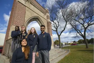  ?? CHRIS SO/TORONTO STAR ?? Students at R.H. King Academy are looking forward to their first-ever November break, created to reduce fall stress.