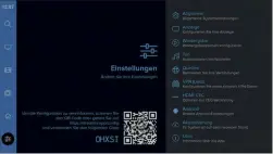  ??  ?? Natürlich lässt die DreamTv Mini UltraHD auch vielfällti­ge Einstellun­gsmöglichk­eiten zu. Die Besonderhe­it: Vieles davon kann auch online erledigt werden