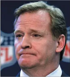  ?? L.M. OTERO — THE ASSOCIATED PRESS ?? NFL commission­er Roger Goodell said the league supports recent protests against racial discrimina­tion.