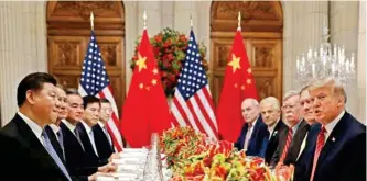  ??  ?? IMF downgraded the growth rates of both China and USA in 2019 due to the trade war facilitati­ng a potential truce