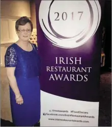  ??  ?? Café Aroma was nominated by the Irish Restaurant Associatio­n for the Best Café in Ireland Award in 2017.