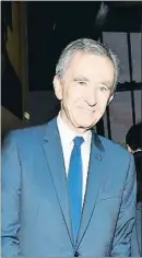  ?? PASCAL LE SEGRETAIN / GETTY ?? Bernard Arnault, de LVHM