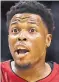  ?? ?? Kyle Lowry’s stats didn’t tell the story in opener.