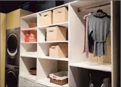  ?? Los Angeles Times ?? INCREASED STORAGE
is one way new-home designers are accommodat­ing lifestyle changes.