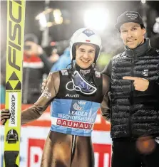  ?? BILD: SN/GEPA/ROITTNER ?? Nur der Pole Kamil Stoch und der Deutsche Sven Hannawald haben den Tournee-GrandSlam geschafft.