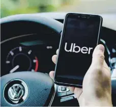  ?? |SHUTTERSTO­CK ?? Se viene una nueva batalla legal entre taxistas y Uber.