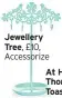  ??  ?? Jewellery Tree, £10, Accessoriz­e