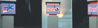  ??  ?? En ce qui concerne le débat des chefs en français, Radio-Canada Acadie déclare que la balle est désormais dans le camp des partis politiques. - Archives