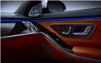  ??  ?? LUXURY Every passenger convenienc­e and comfort is beautifull­y designed into interior of new S-Class, using only the best materials