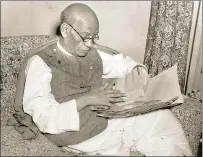  ?? HTPHOTO ?? The Constituti­on is the product of much deliberati­on. Sardar Patel formulated two articles — 311 and 314 — affecting the services. Both protected officials from arbitrary punishment by their political bosses, displaying the trust and respect he had for civil servants and their opinions