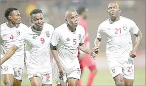  ?? ?? Sihlangu players during a game in this file photo. Somalia will host Sihlangu in Morocco in next month’s 2025 AFCON qualifiers.