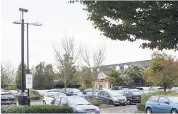  ?? Picture: Nick Parford ?? CCTV at Cheltenham Racecourse park and ride