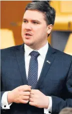  ??  ?? Foodbank increase Tom Arthur MSP