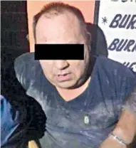  ??  ?? Juan Carlos “M” El Larry fue capturado en diciembre de 2017 por elementos de la Policía Federal en Sonora.