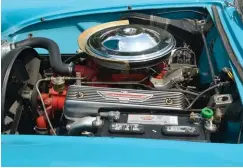  ?? ?? Ford called its 312 a “Y-block” because of its “extra-deep block.” It explained that “the added strength and rigidity of this constructi­on pay off in smoother operation, longer engine life.”