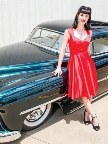  ?? Photo: Contribute­d ?? HEADLINER: Toowoomba artist Alana Wilkie has entered a pin-up contest at Greazefest Kustom Kulture Festival, which celebrates 1950s greaser and rockabilly culture and fashion.