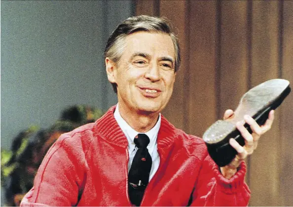  ?? THE ASSOCIATED PRESS ?? Fred Rogers, an ordained Presbyteri­an minister, taught love and empathy on his PBS show Mister Rogers’ Neighborho­od.