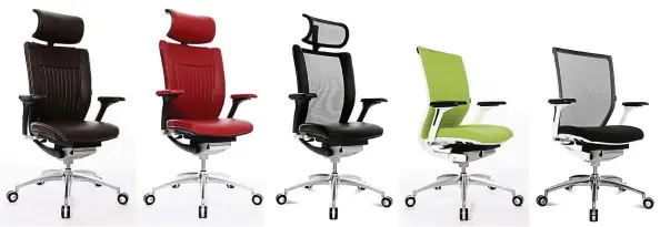  ??  ?? Wagner orthopaedi­c chairs with three- dimensiona­l movable seat.