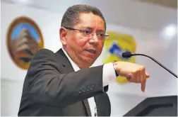  ??  ?? Legado. El ex fiscal general de la República Douglas Meléndez ejecutó varios procesos en contra de funcionari­os acusados de corrupción.