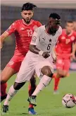  ?? AFP ?? Ghanese Afriyie Acquah, 28 anni, è allo Yeni Malatyaspo­r